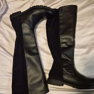 Black Knee-High Women's Boots
